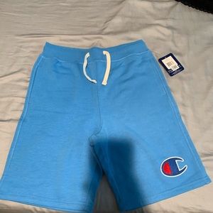 Light blue champion shorts